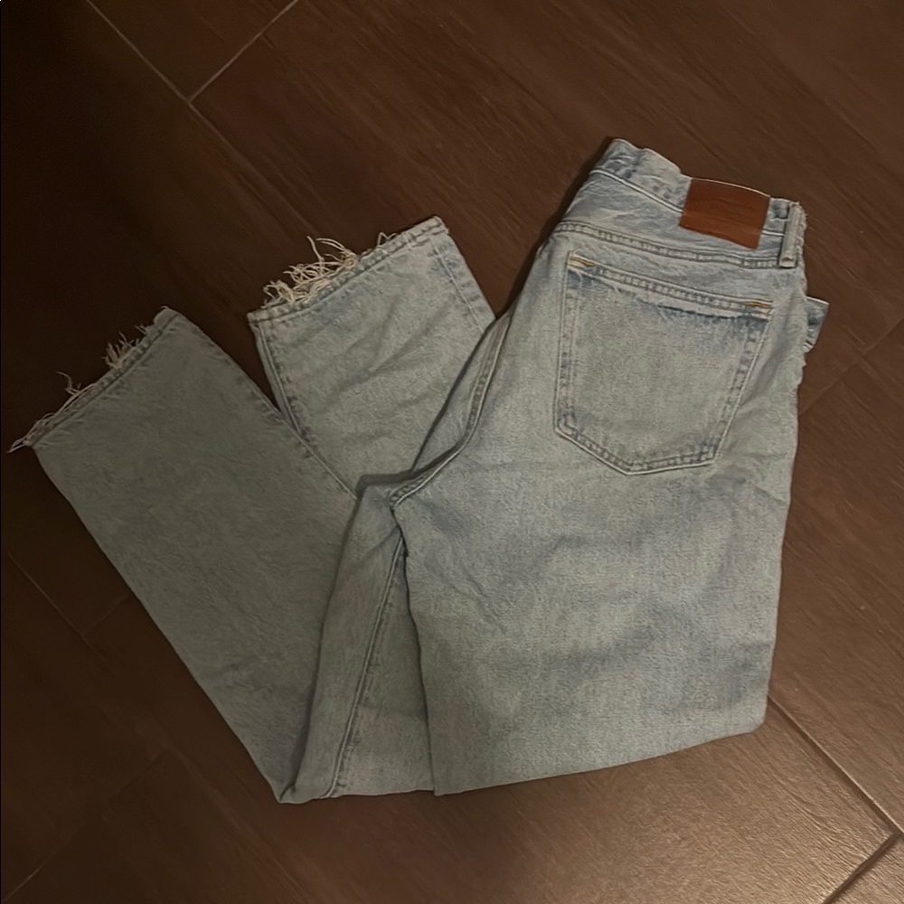 Abercrombie & Fitch Blue Relaxed Jeans